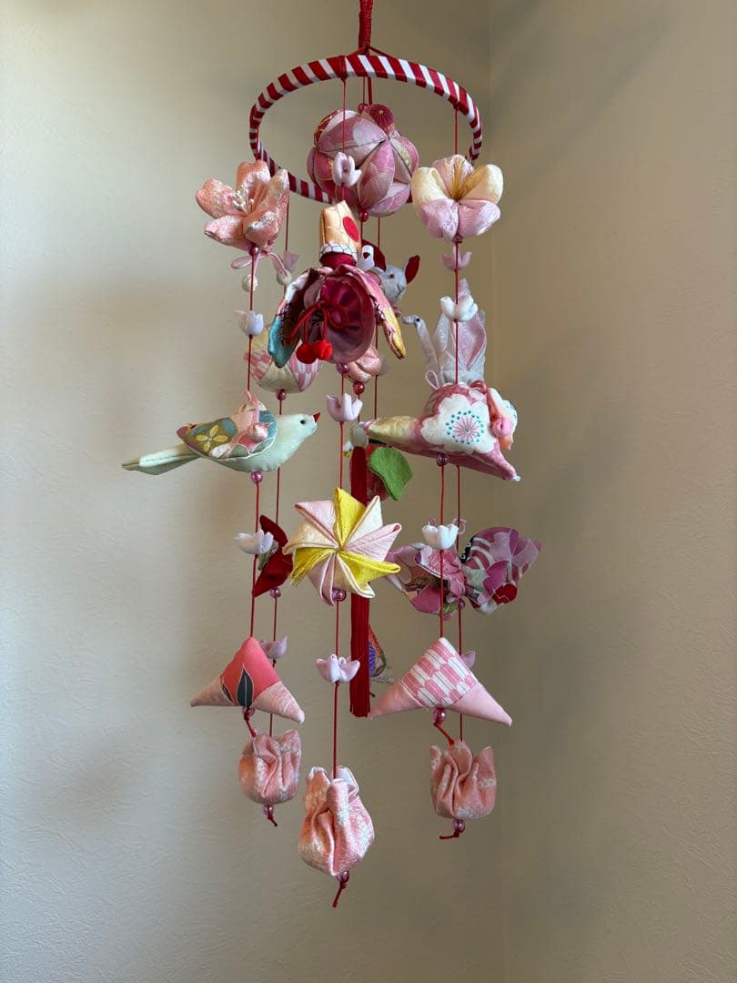 可愛いつるし雛　No.172 雛祭り・桃の節句・初節句飾り・さげもん吊るし飾り