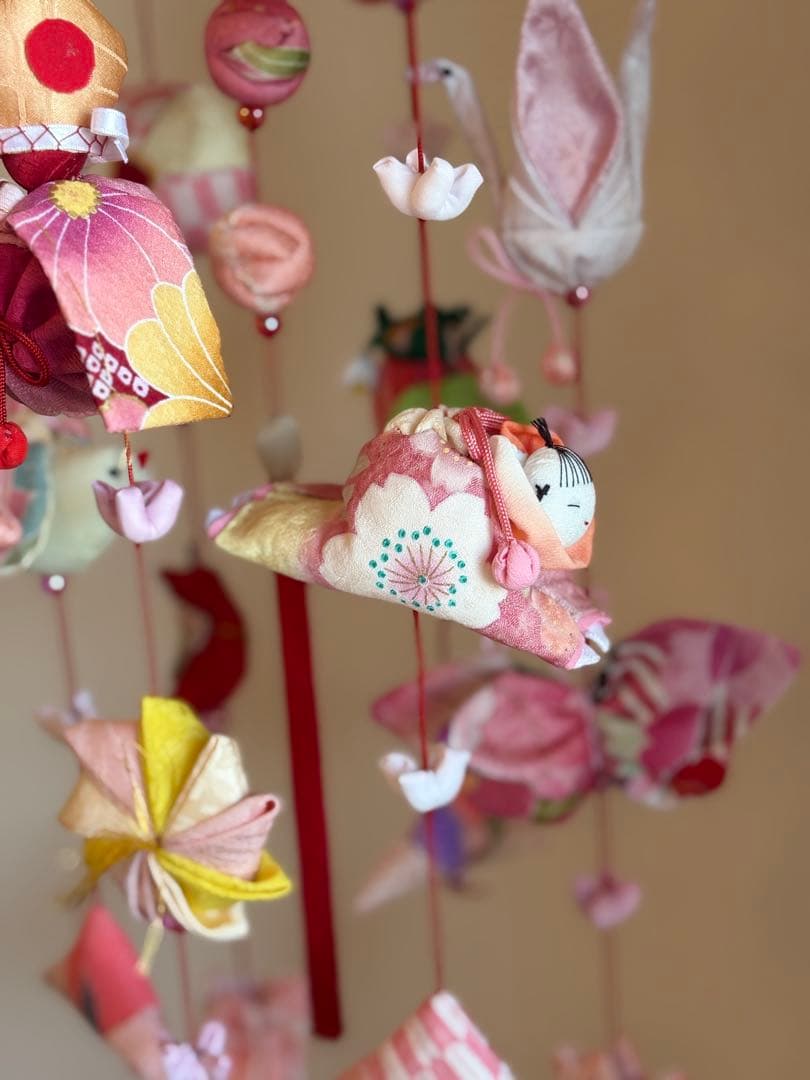 可愛いつるし雛　No.172 雛祭り・桃の節句・初節句飾り・さげもん吊るし飾り