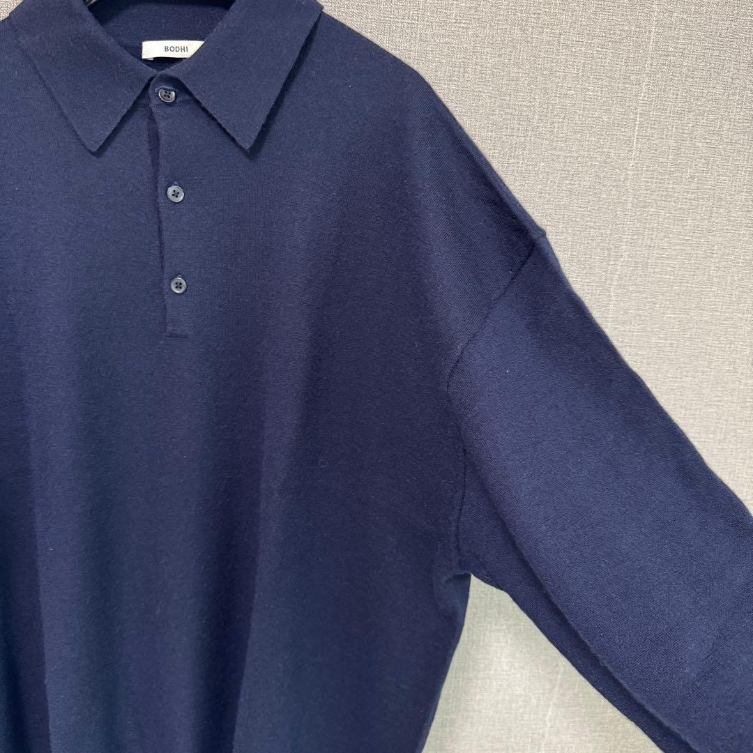 BODHI ボーディ　ポロニット、カシミヤセーター