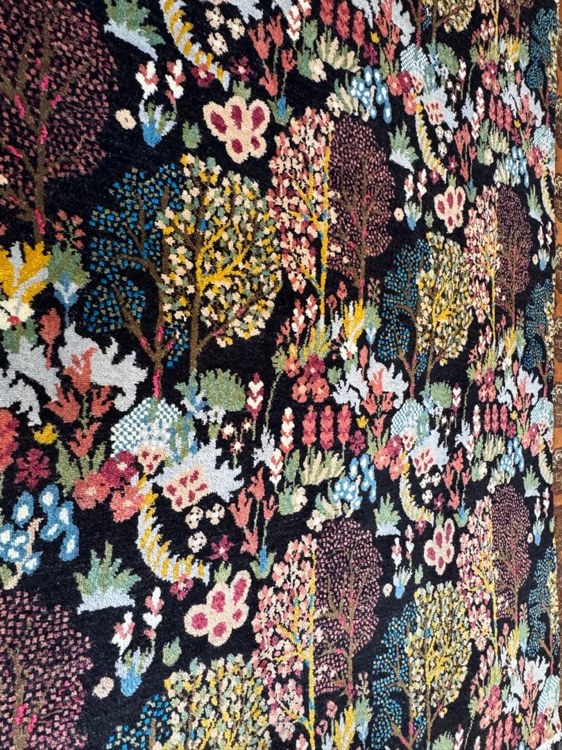 ペルシャ 手織り ラグ ( Tree of Life )