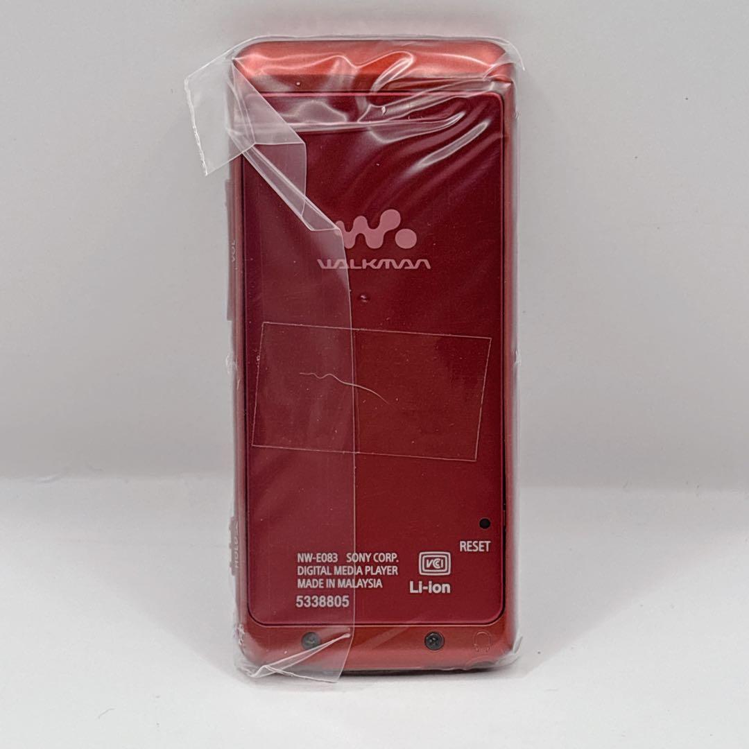 ✨未使用品✨SONY ウォークマン 赤 NW-E083 Y2K