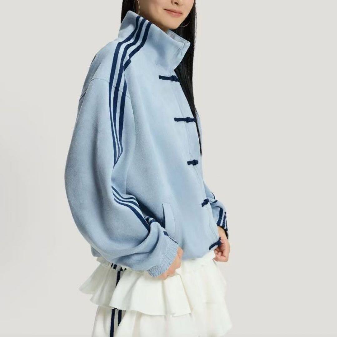 adidasアディダス 中国限定 蛇年トラックジャケット ライドブルーL