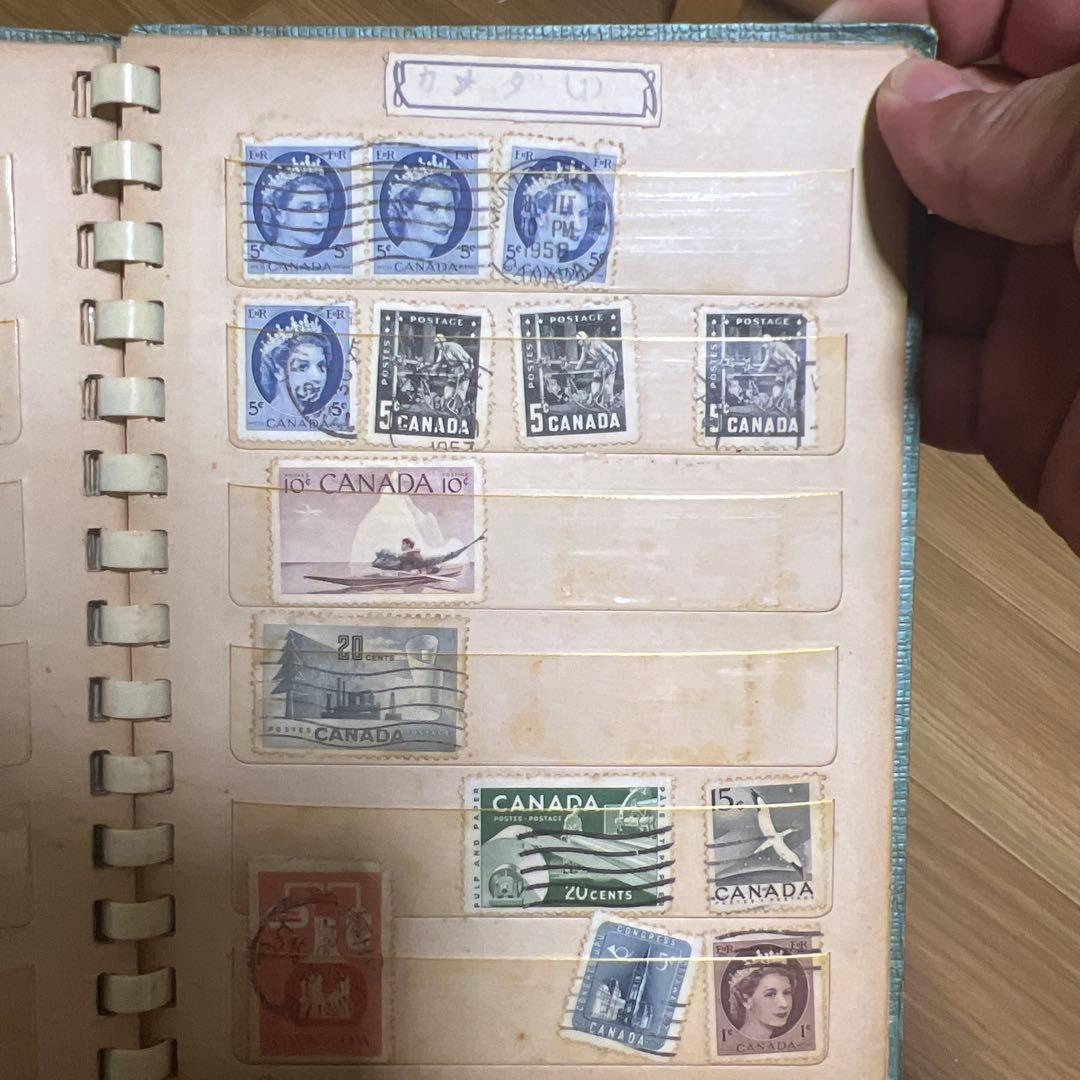 ケ*ジ様 【レア物あり】外国切手 使用済切手 コレクション アルバム