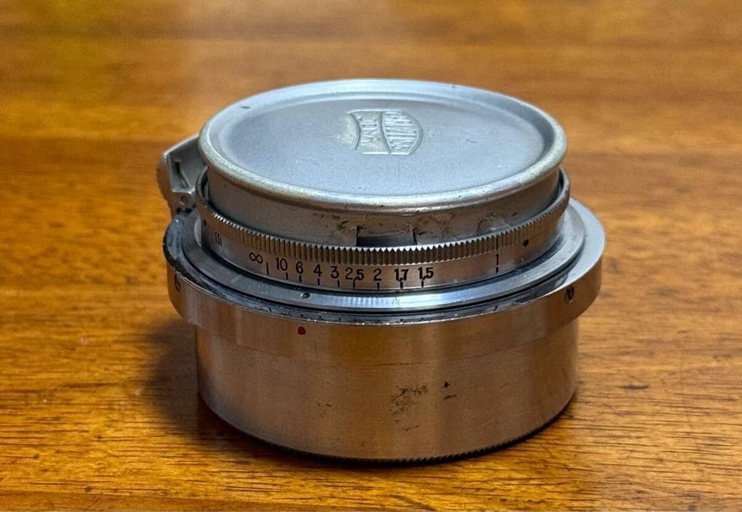 本*人様 実写テスト済　CarlZeissJena　Tessar2.8cmF8