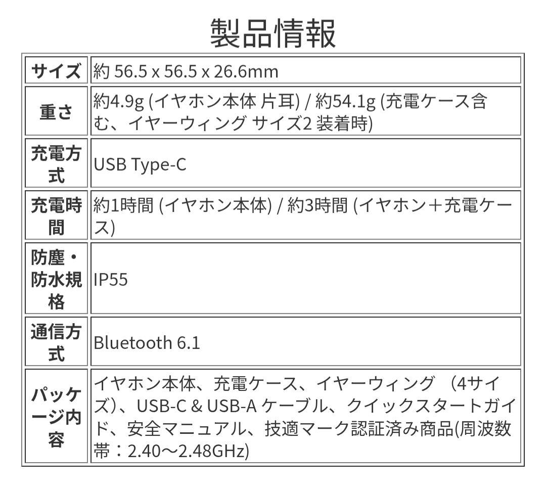 Anker Soundcore Liberty Buds パールホワイト