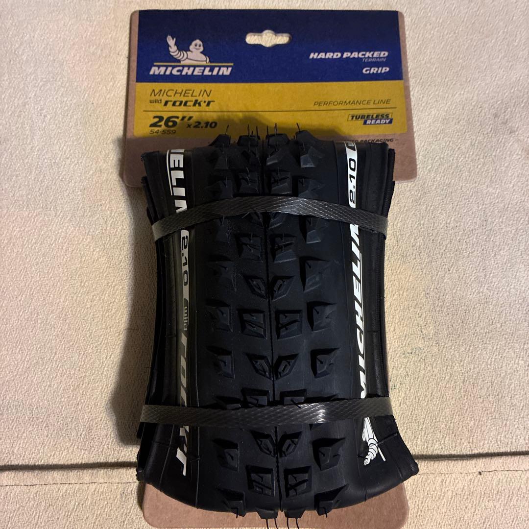 MICHELIN WILD ROCKER MTBタイヤ26×2.10 2本セット