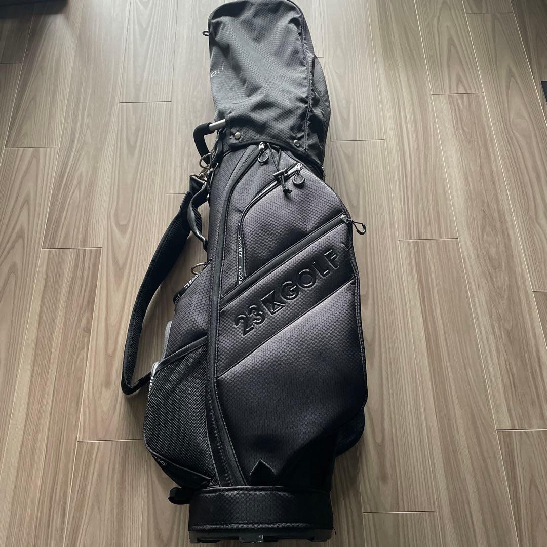 23GOLF ブラック キャディバッグ