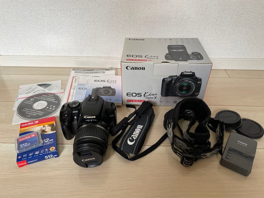 【Cannon】EOS Kiss Digital X カメラセット