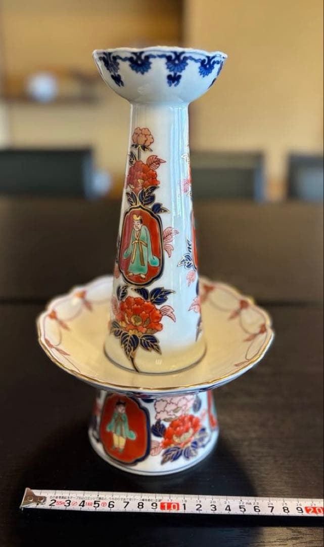 有田焼　燭台　蝋燭立て　2本セット キャンドルスタンド