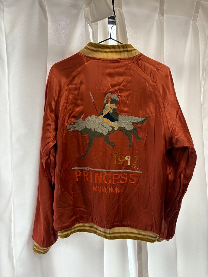 【スタジオジブリ】 もののけ姫 スカジャン Mサイズ リバーシブル