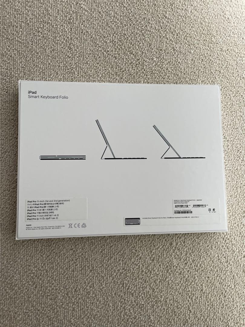 iPadアクセサリー iPad Smart Keyboard Folio MXNK2J/A