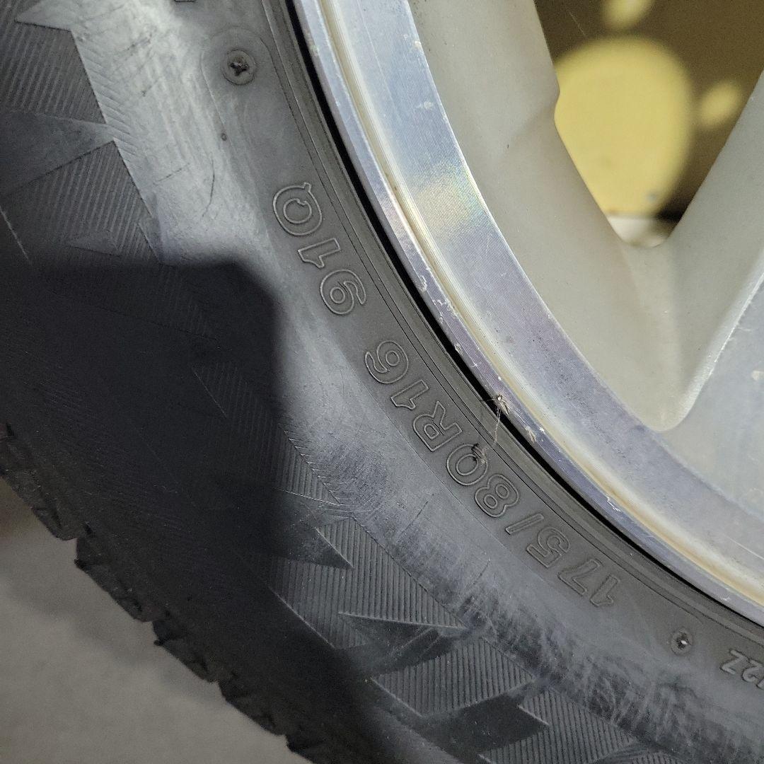 ジムニー　ブリヂストン 16インチ タイヤ・ホイールセット 4本スタッドレス