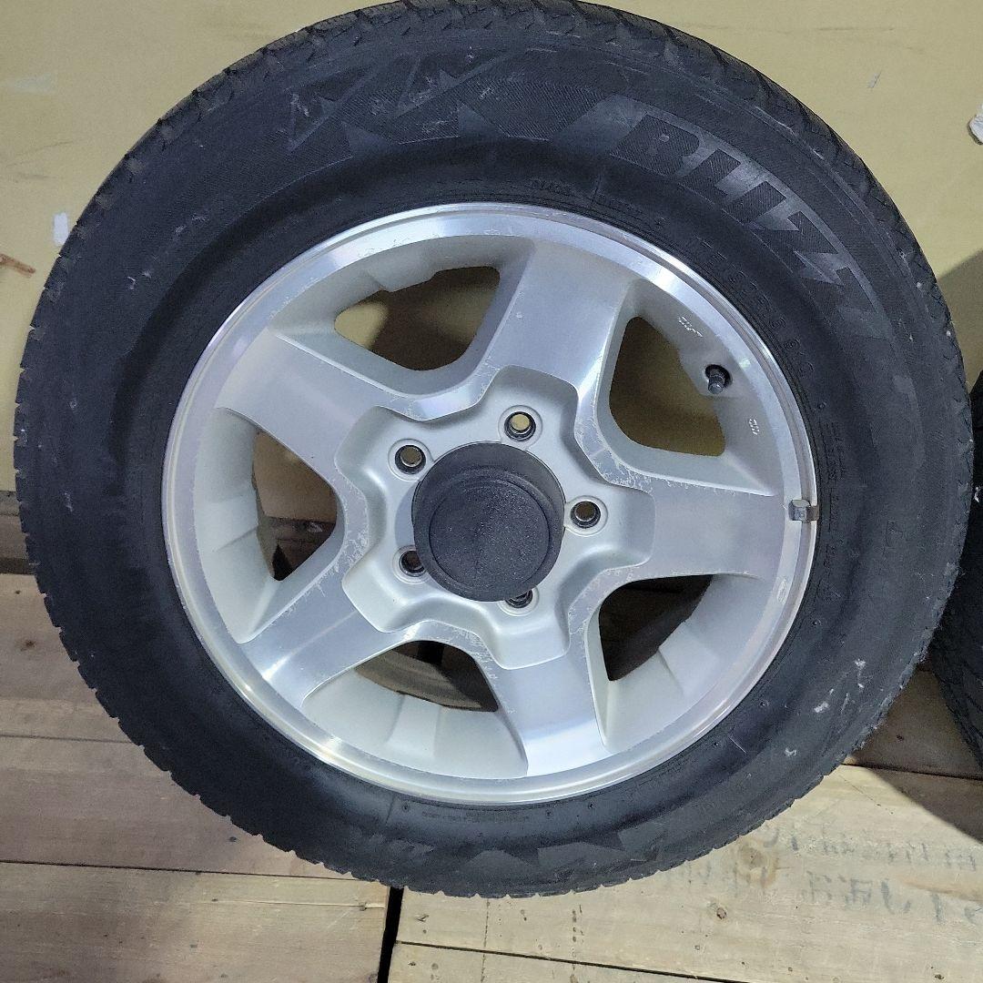 ジムニー　ブリヂストン 16インチ タイヤ・ホイールセット 4本スタッドレス