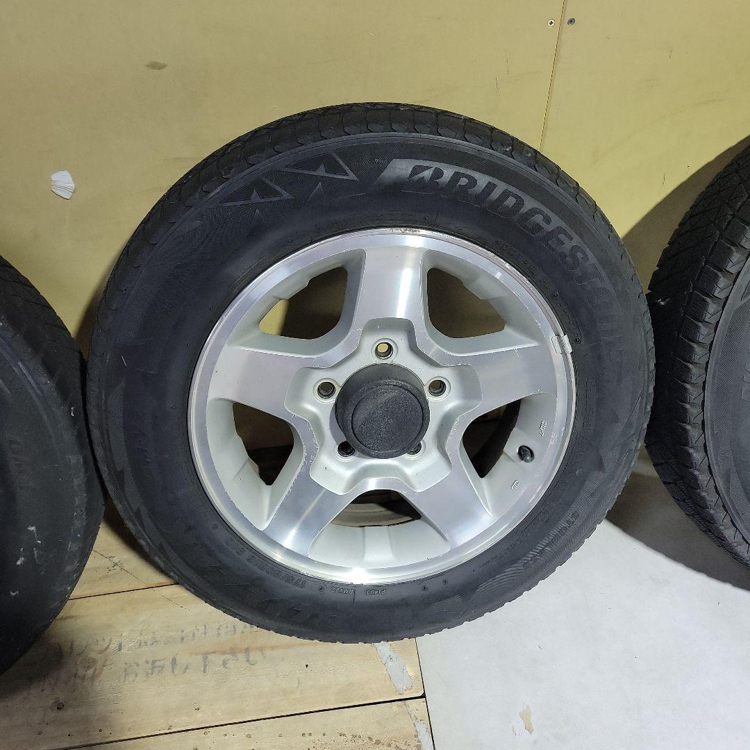 ジムニー　ブリヂストン 16インチ タイヤ・ホイールセット 4本スタッドレス