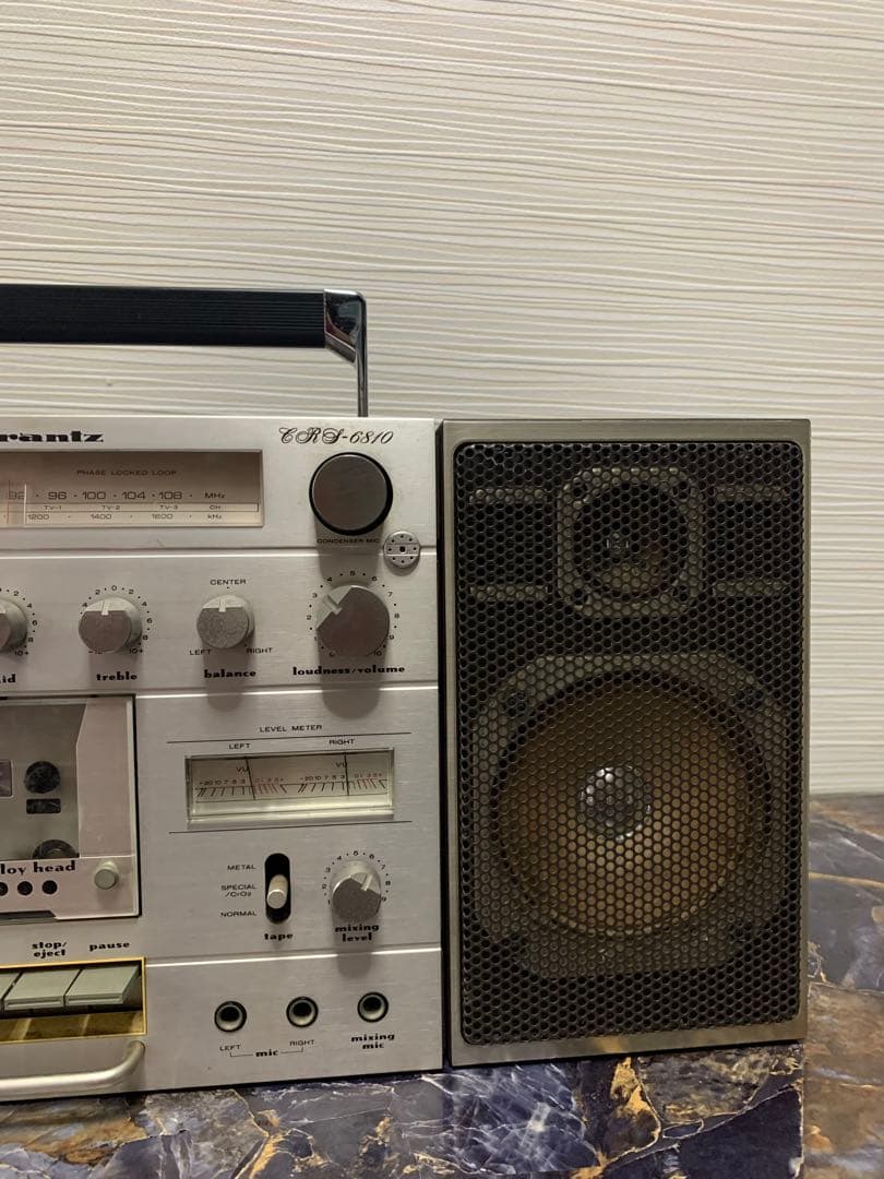 Marantz CRS-6810 ラジカセ 動作品 ベルト交換済み ラジオOK