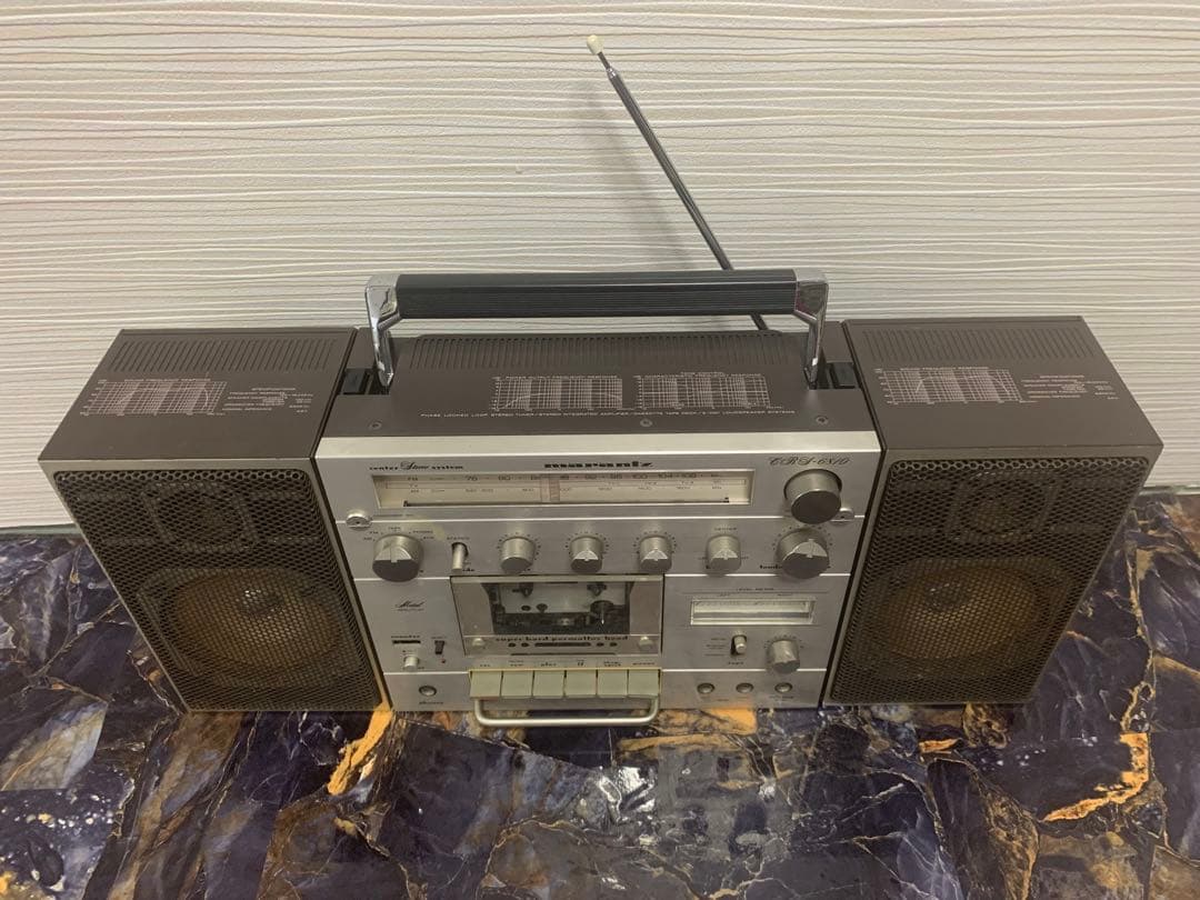 Marantz CRS-6810 ラジカセ 動作品 ベルト交換済み ラジオOK