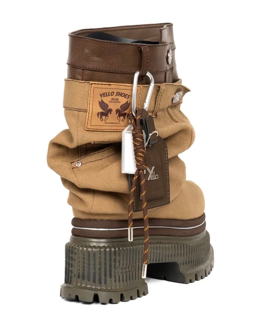 ☆YELLO☆SOIL PLATFORM SHORT BOOTS厚底ブーツ