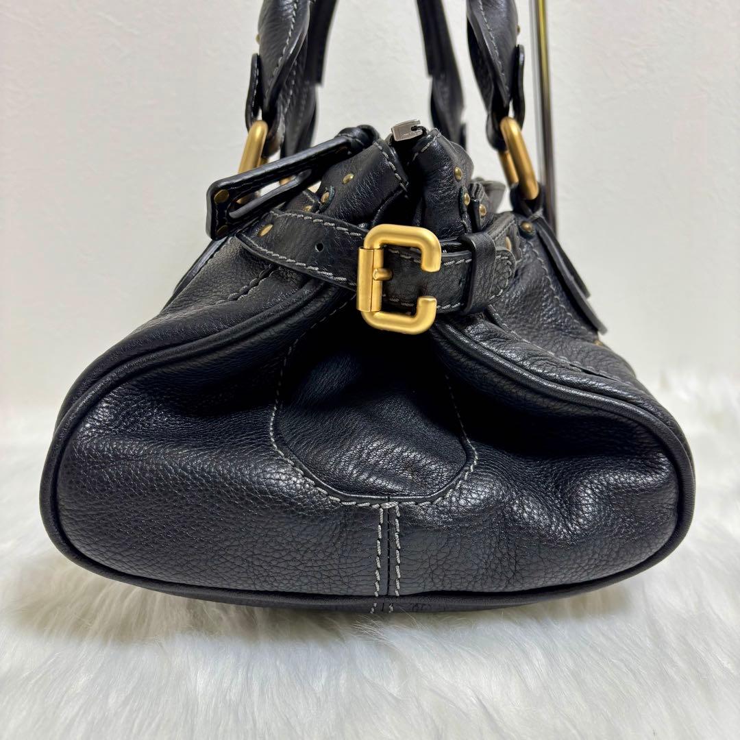 美品✨ Chloe クロエ パディントン ハンドバッグ レザー ブラック