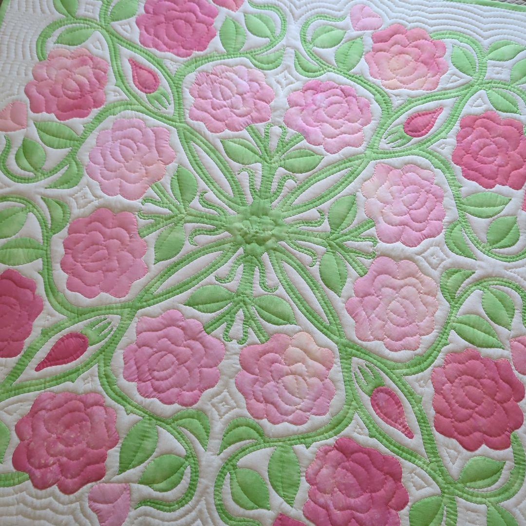 ハワイアンキルトタペストリー　モカ