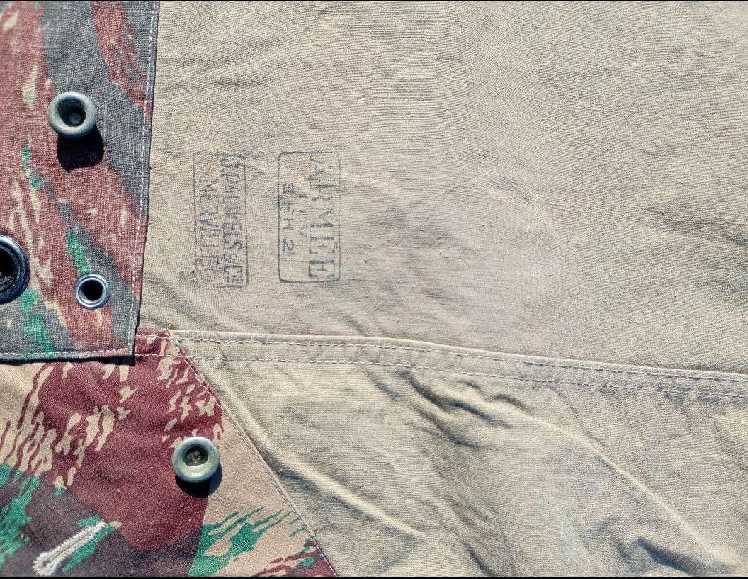 フランス軍パップテントリザードカモ