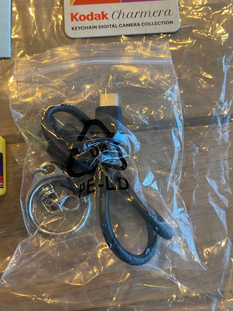 Kodak Charmera チャーメラ1987年キーチェーンカメラ イエロー