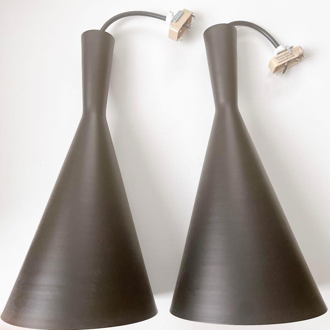 ペンダントライト ブラック 1灯 デザイン 照明 2セット