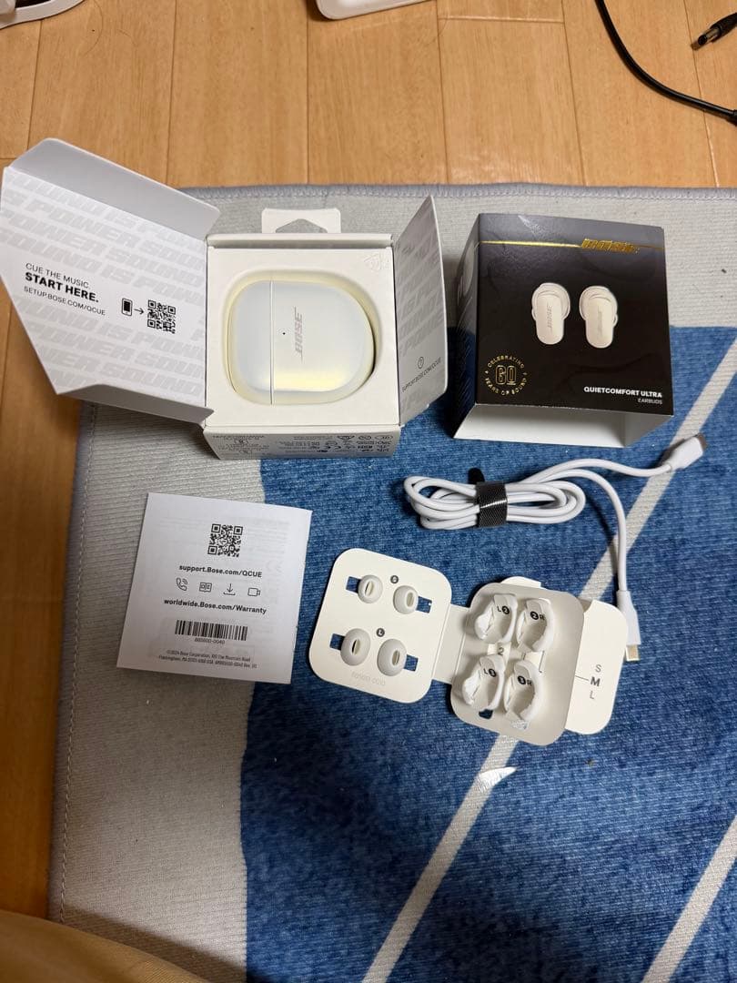 h*9様 Bose ワイヤレス イヤホン 白　60周年記念モデル