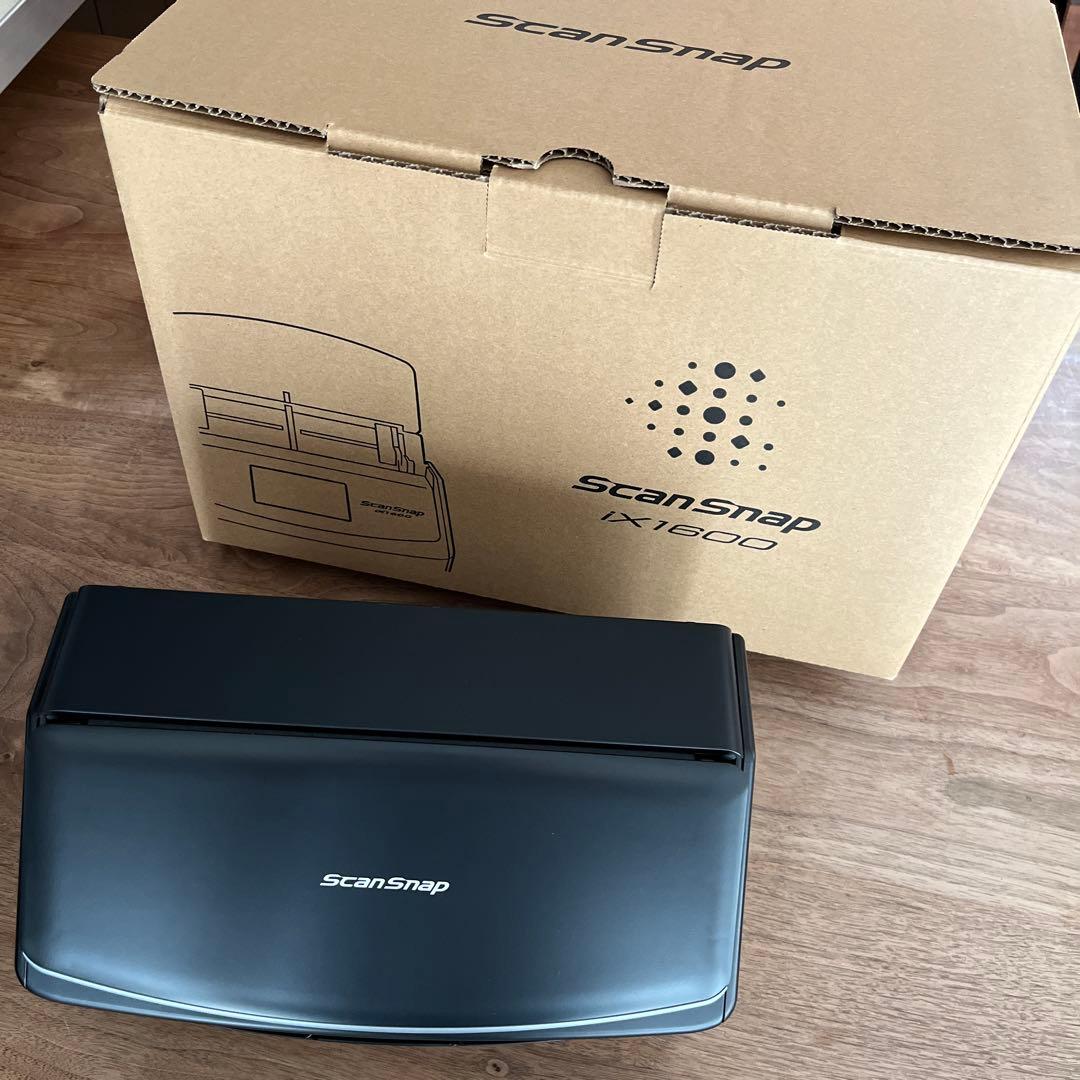 Fujitsu ScanSnap iX1600 ブラック スキャン枚数1257
