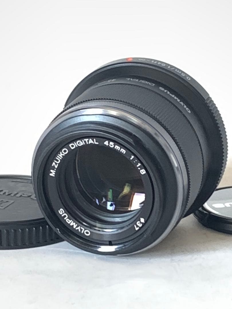 ★OLYMPUS M.ZUIKO DIGITAL 45mm F1.8 ブラック