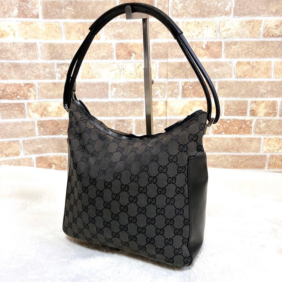 GUCCI グッチ　ワンショルダー　ハンドバッグ　保存袋　GG キャンバス