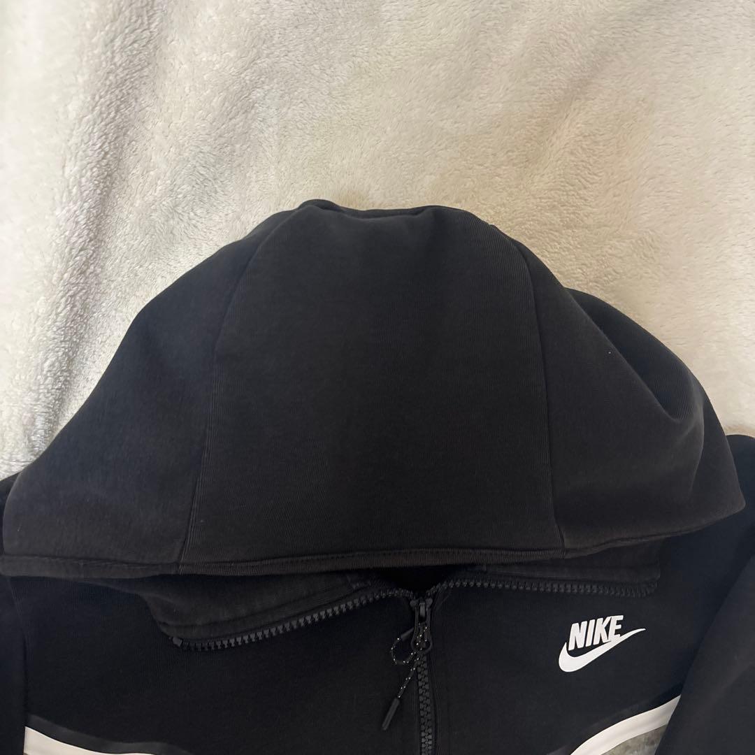 ナイキテックフリースセットアップM ブラックグレー