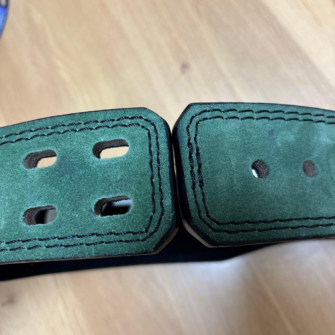 ジュラシック木澤　トレーニングベルト　Sサイズ パワーグリップ付き