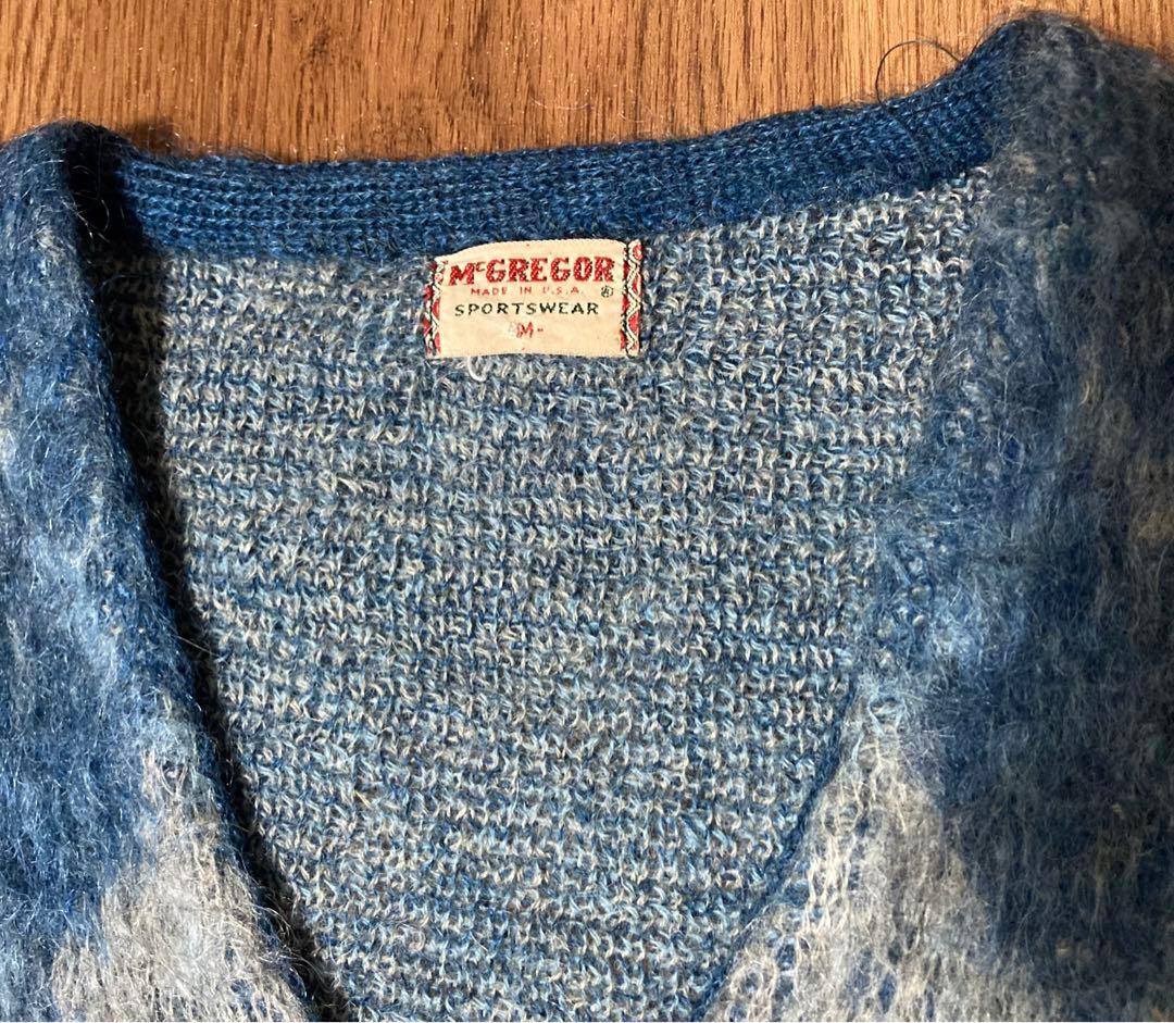 McGREGOR　モヘア　ニットセーター