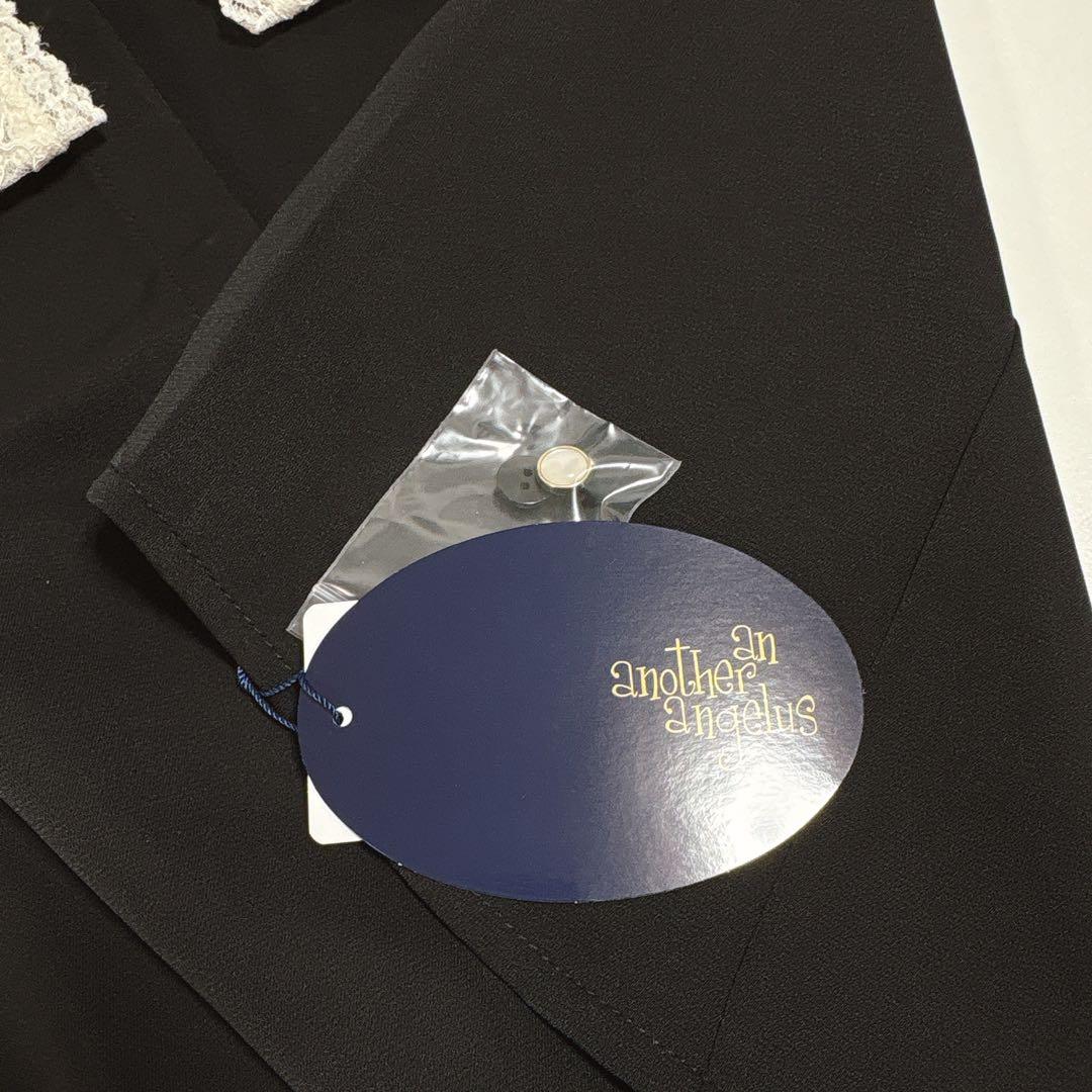【新品タグ付き】an another angelus クレリックレース衿シャツ