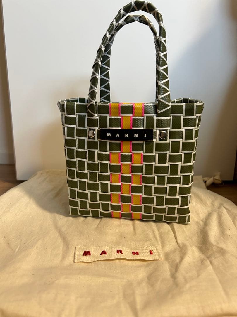 MARNI MARKET かごバッグ　マルニ