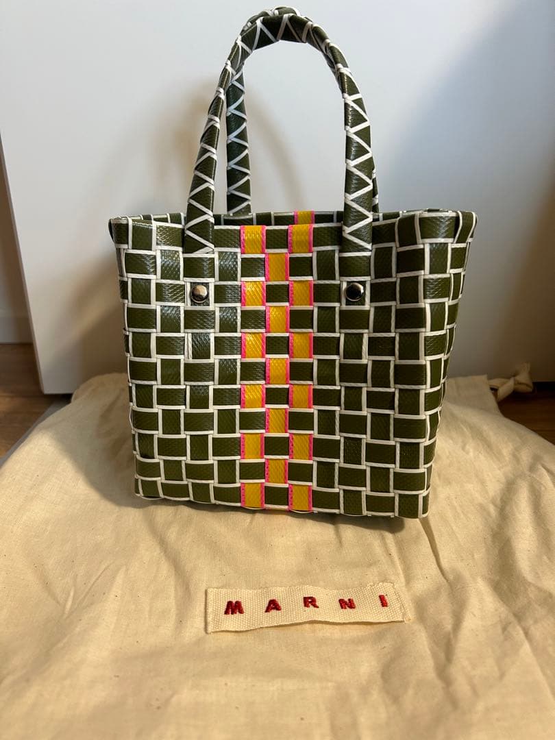 MARNI MARKET かごバッグ　マルニ