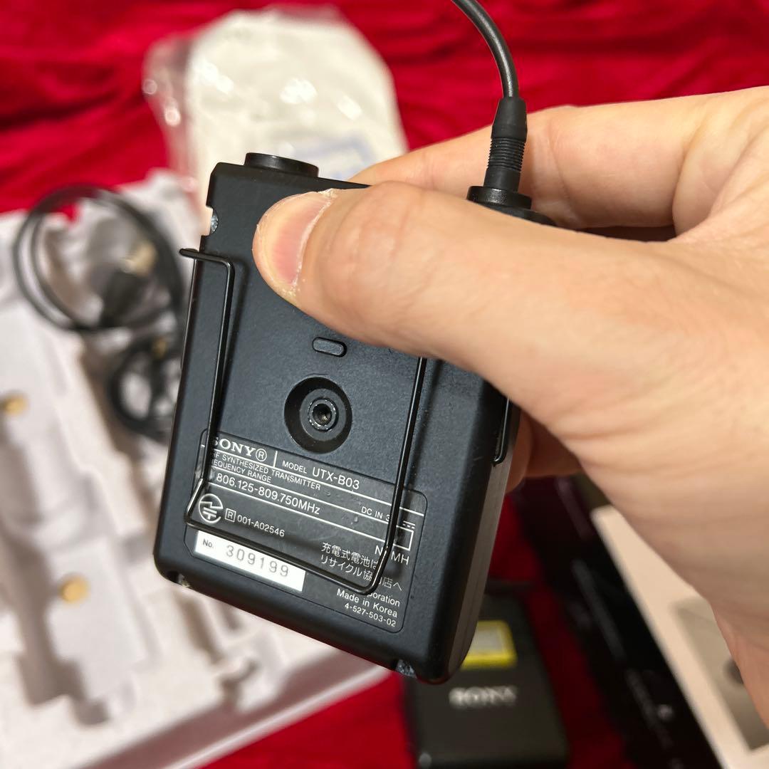 【最終値下】SONY UWP-D11 業務用ワイヤレスマイクホン