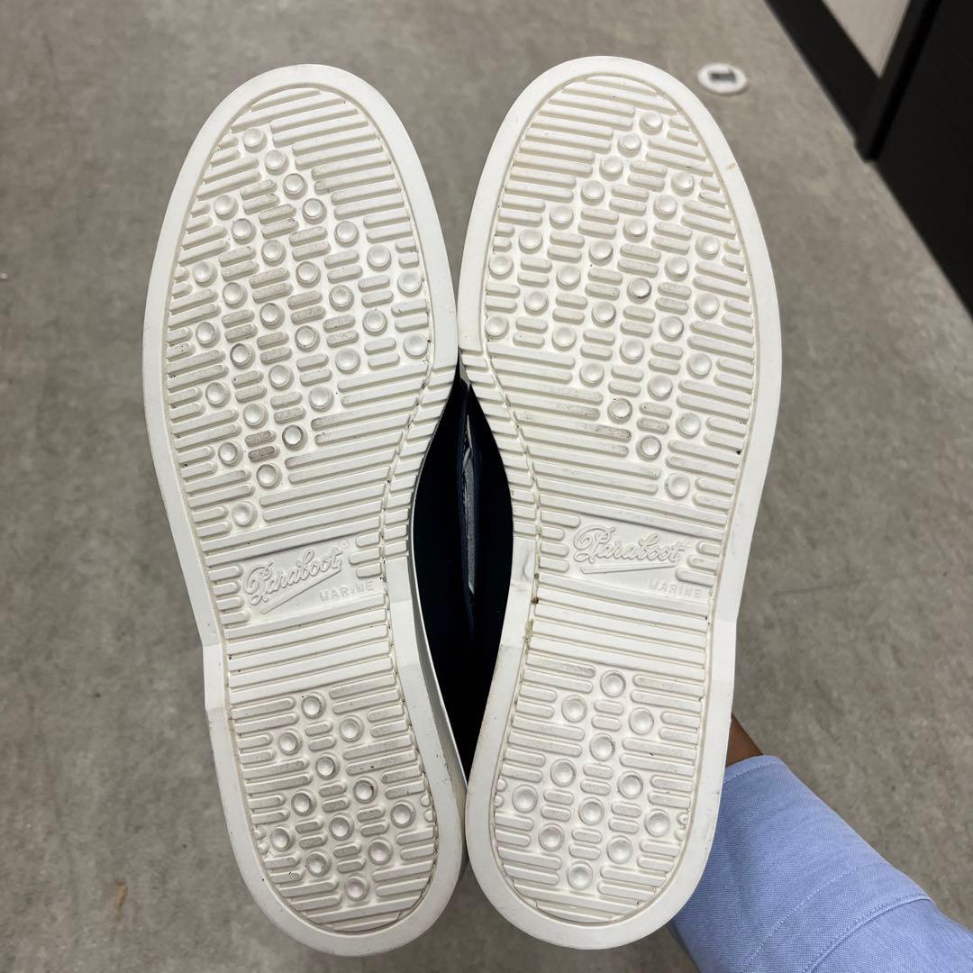 パラブーツ　paraboot デッキシューズ ネイビー　紺　新品　未使用