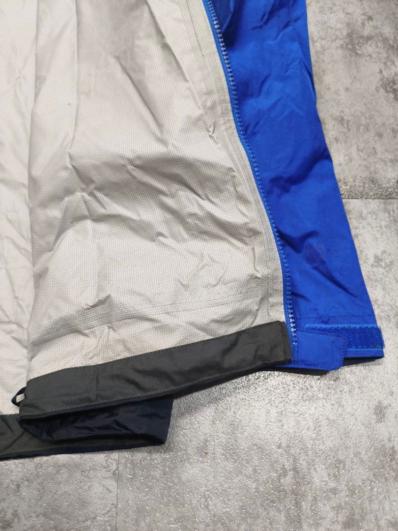 patagonia トレントシェルジャケット　XL ブルー×ブラック