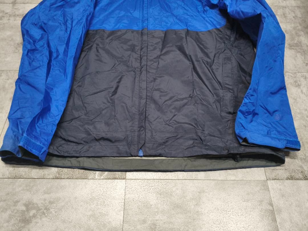 patagonia トレントシェルジャケット　XL ブルー×ブラック