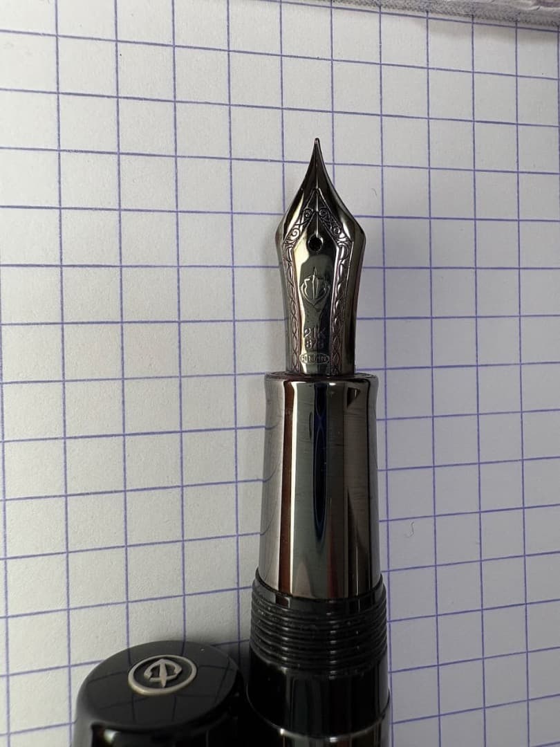 セーラー万年筆 CYLINT ブラックステンレス