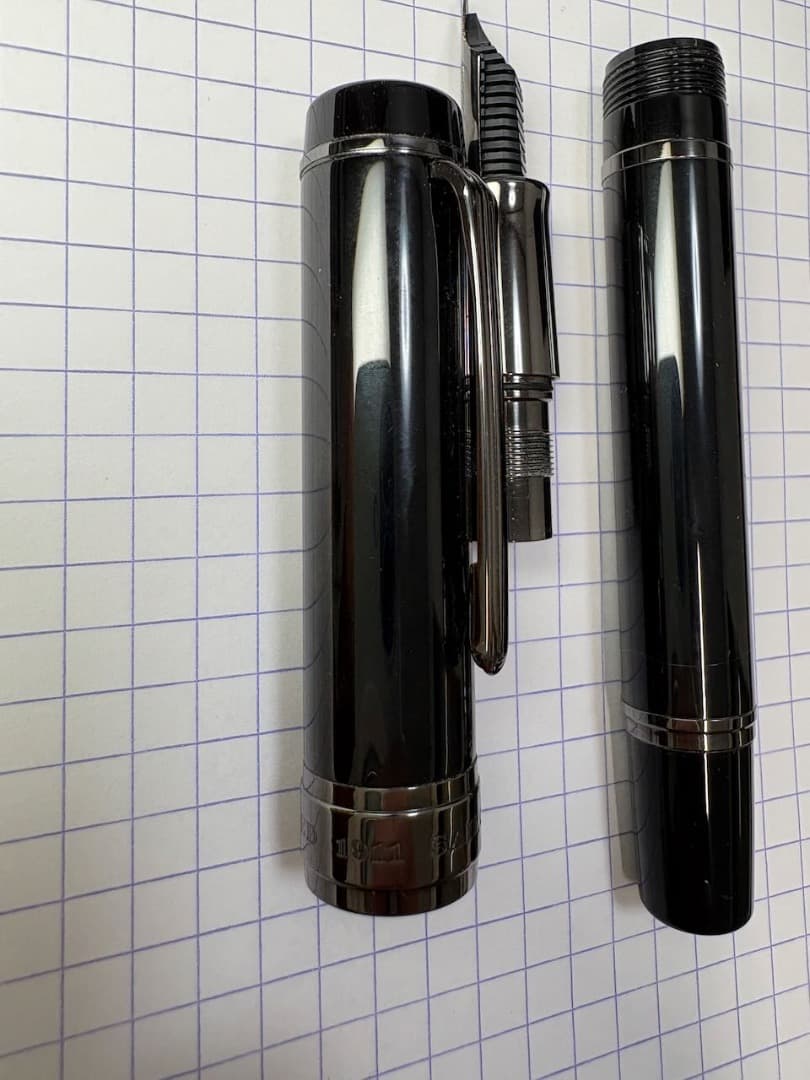 セーラー万年筆 CYLINT ブラックステンレス