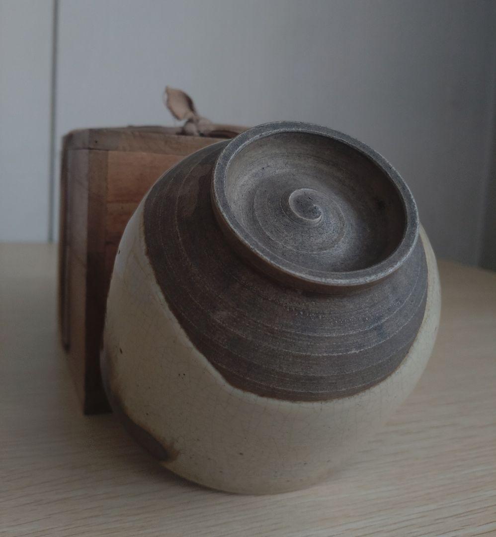 【希少品】伝世 江戸時代 1653年〜　尾戸焼　茶盌　茶碗　幕末　土佐藩　斑唐津