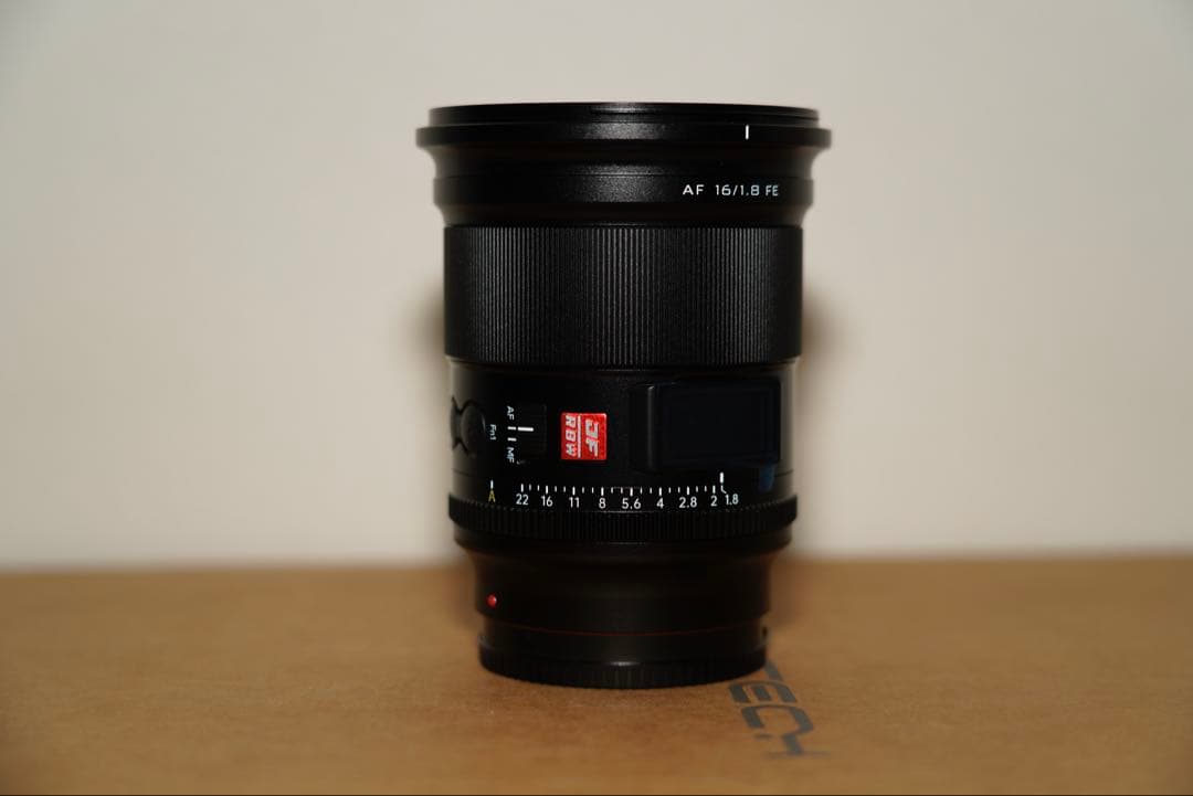 Viltrox（唯卓仕）16mm F1.8 フルサイズ対応 ソニーEマウント