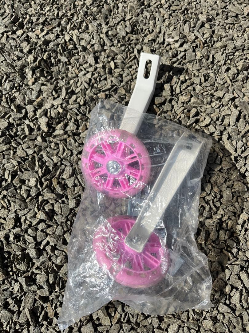 自転車　16インチ　組み立て　難あり　ピンク　札幌取引でお値引き