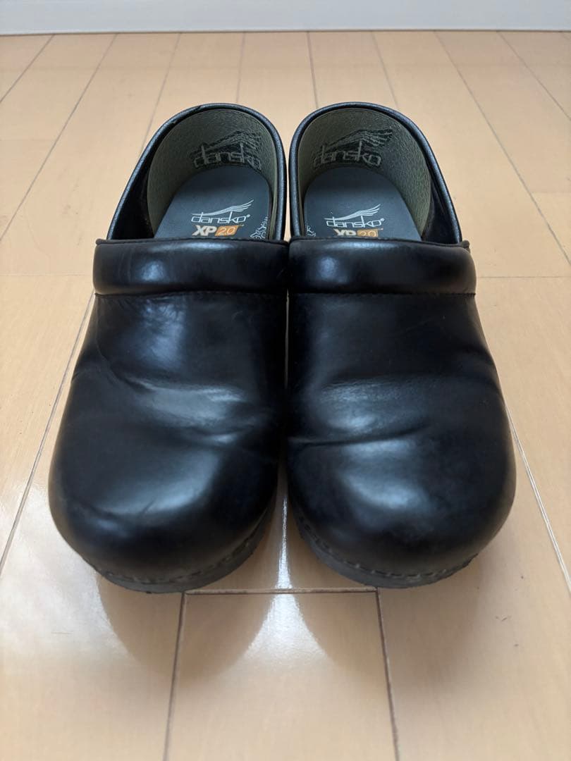 dansko 黒 ウォータープルーフ　クロッグサンダル 箱付き