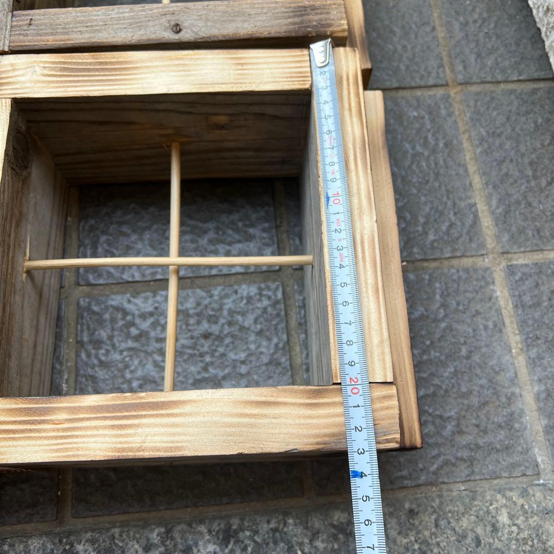 日本ミツバチ重箱式巣箱　手作り　6段　　　505