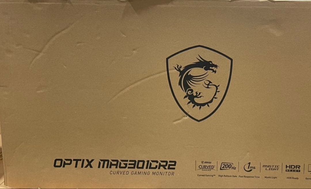 新品未開封　OPTIX MAG301CR2 MSI ゲーミングモニター