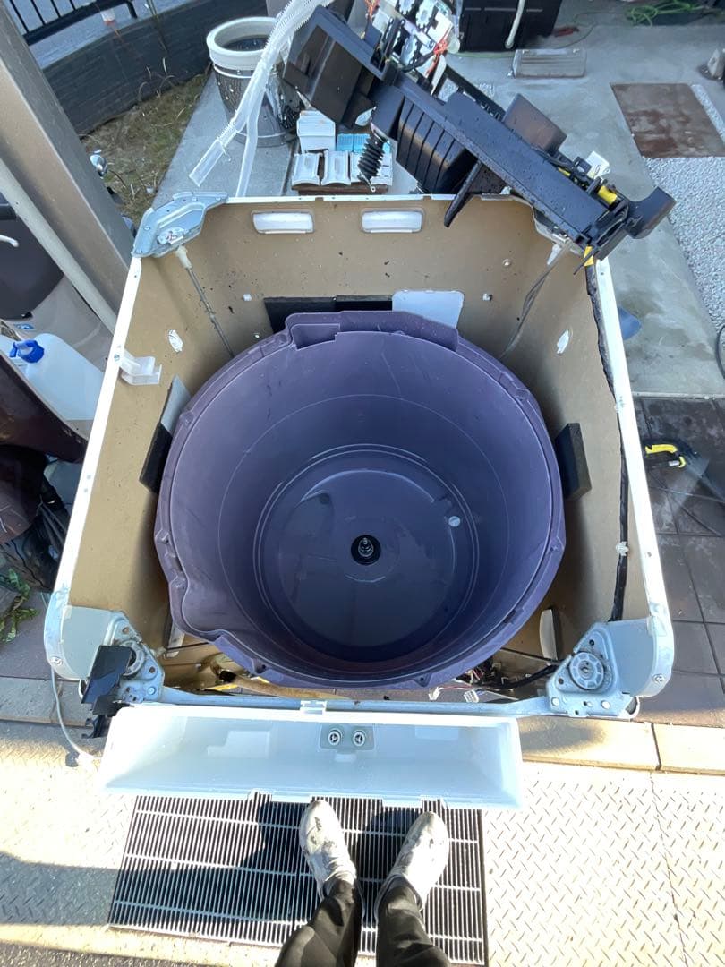 【分解洗浄済み】　日立全自動洗濯乾燥機　ビートウォッシュ BW-X120E