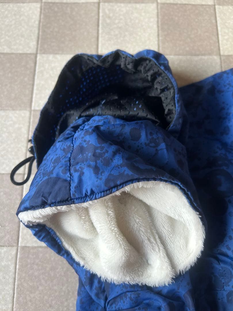 イタグレ防寒服 フード付き　marbletale